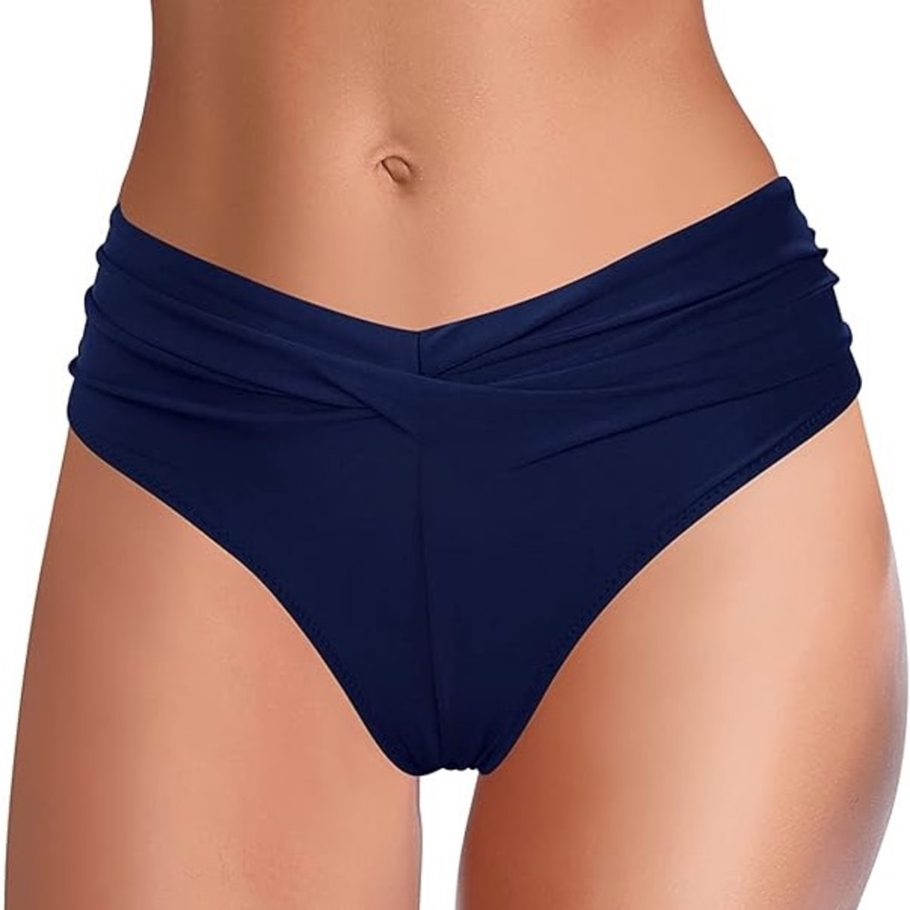 Cocoship Women’s Bikini Bottoms Twist Front